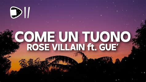 sono piu g di gucci canzone|Rose Villain – COME UN TUONO feat. Guè .